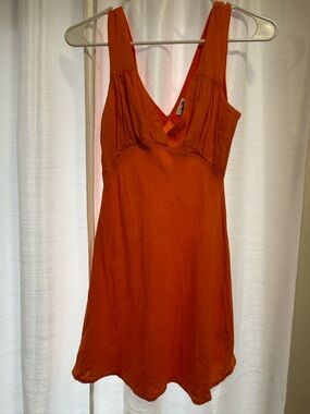 Princess Polly Orange Mini Dress